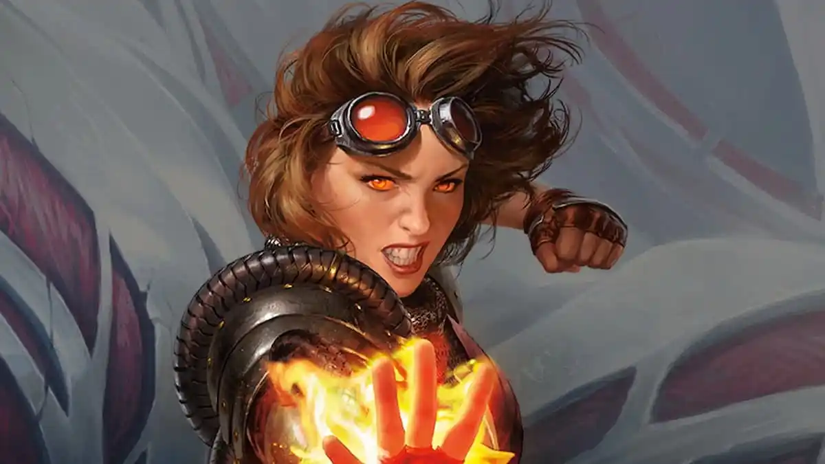 Chandra in MTG book based on video game