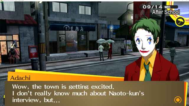 Joker Adachi mod for Persona 4 Golden