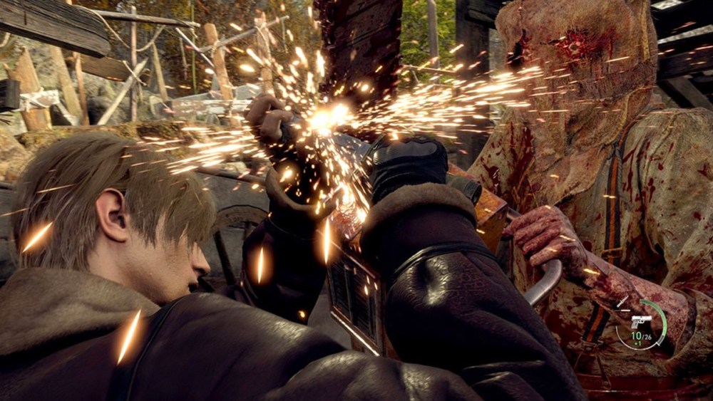 Resident Evil 4 Demo Mad Chainsaw Mode