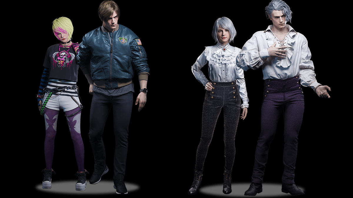 Resident Evil 4 Remake Ashely Deluxe Outfits.