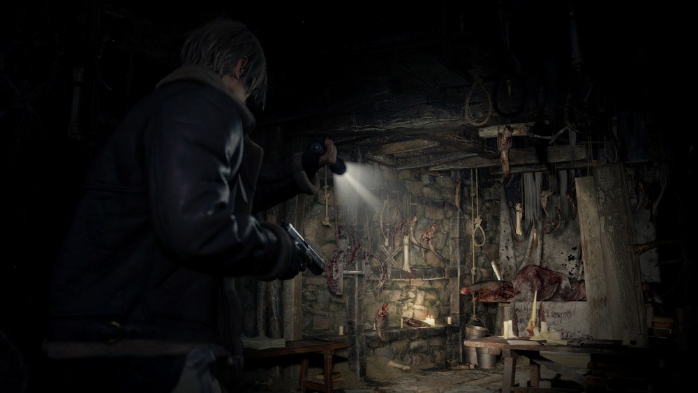 Artwork of Resident Evil 4 in game