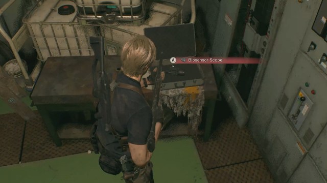 Resident Evil 4 Remake Biosensor Scope Location.