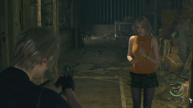 Resident Evil 4 Remake Waste Disposal First Rat Location.
