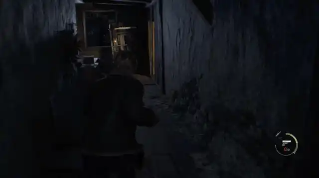 exiting the hunter's lodge in resident evil 4 remake