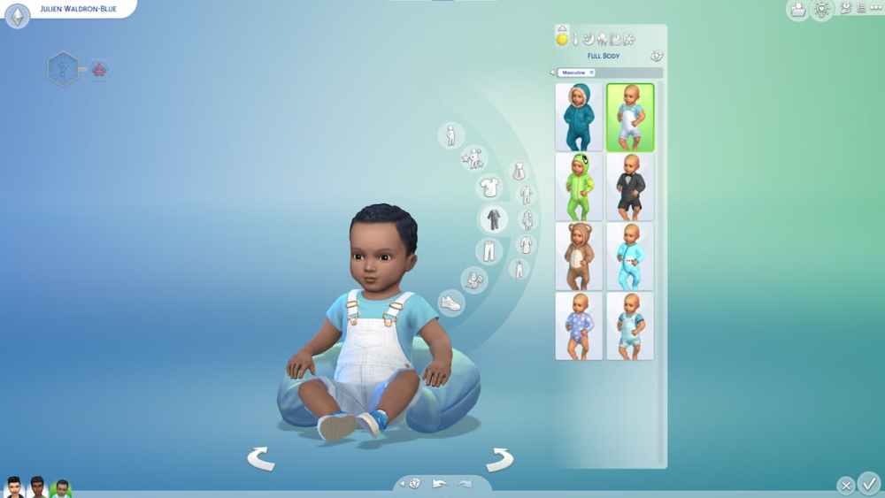 Sims 4 Infants Update CAS