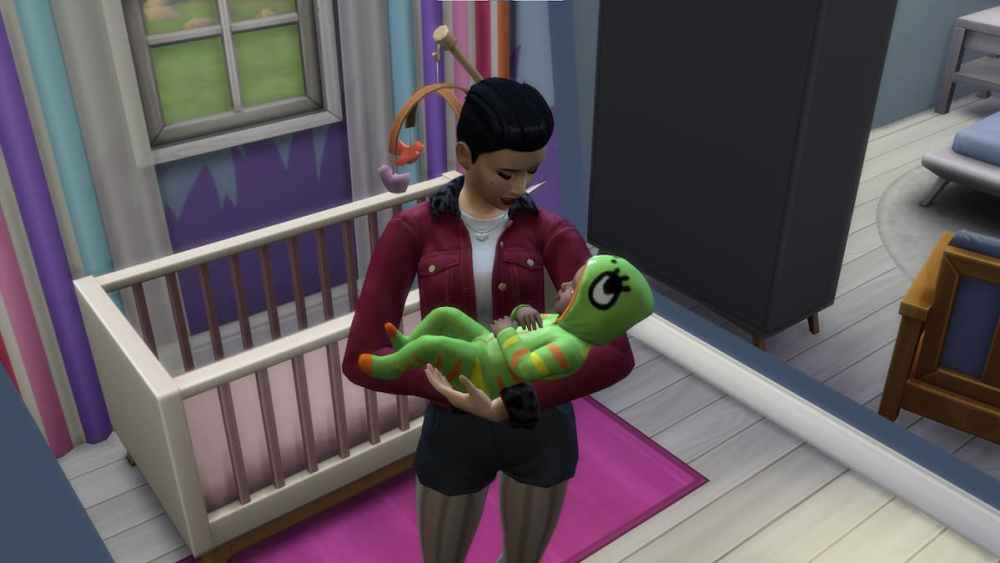 Sims 4 Infants met à jour le mécanisme de pièce jointe