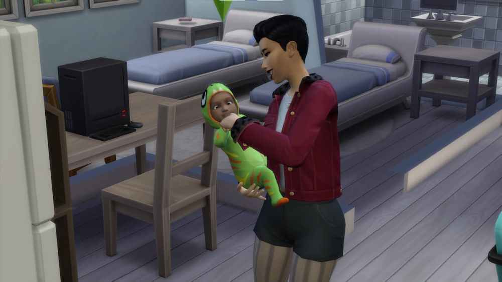 Mise à jour des Sims 4 à l'étape de la vie des nourrissons
