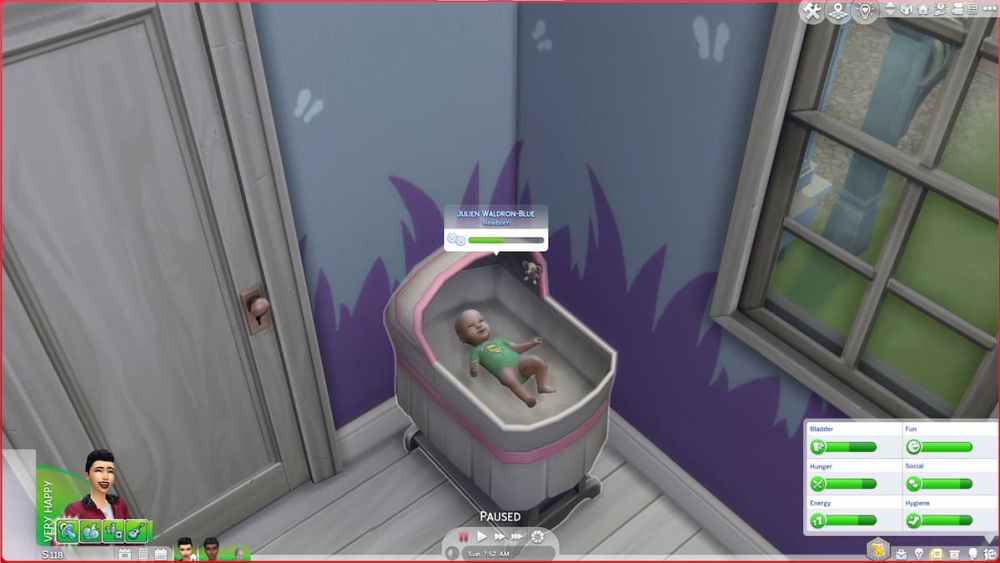 Mise à jour des nouveau-nés Sims 4