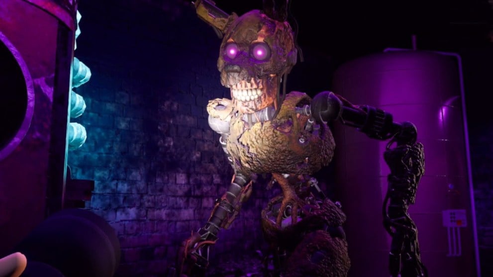 Five Nights at Freddy's Security Breach who is the character Burntrap?