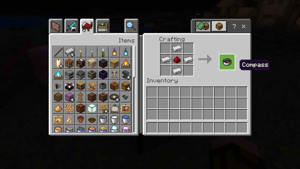 How to Make a Compass in Minecraft