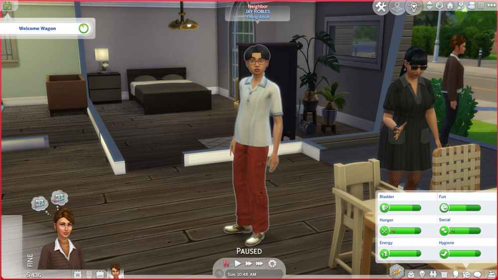 Jay Robles in The Sims 4