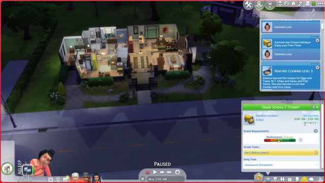 School Holidays Mod in The Sims 4