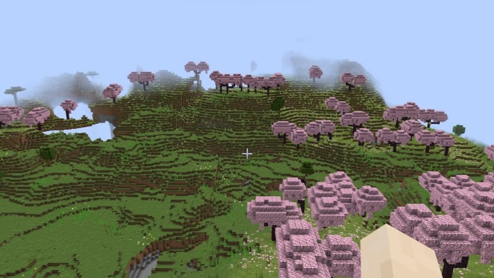 Five Cherry Blossom Groves Minecraft Seed