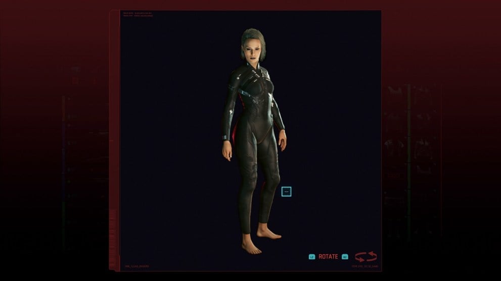 Best Female Clothes in Cyberpunk 2077: Netrunning Suit
