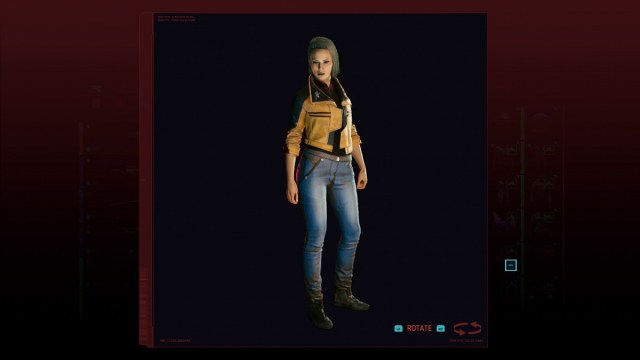 Best Female Clothes in Cyberpunk 2077: Skinny Jeans