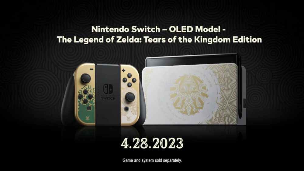 tears of the kingdom oled nintendo switch console
