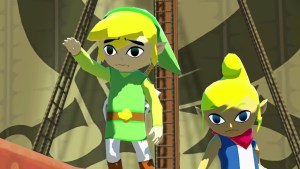 wind waker hd link and tetra