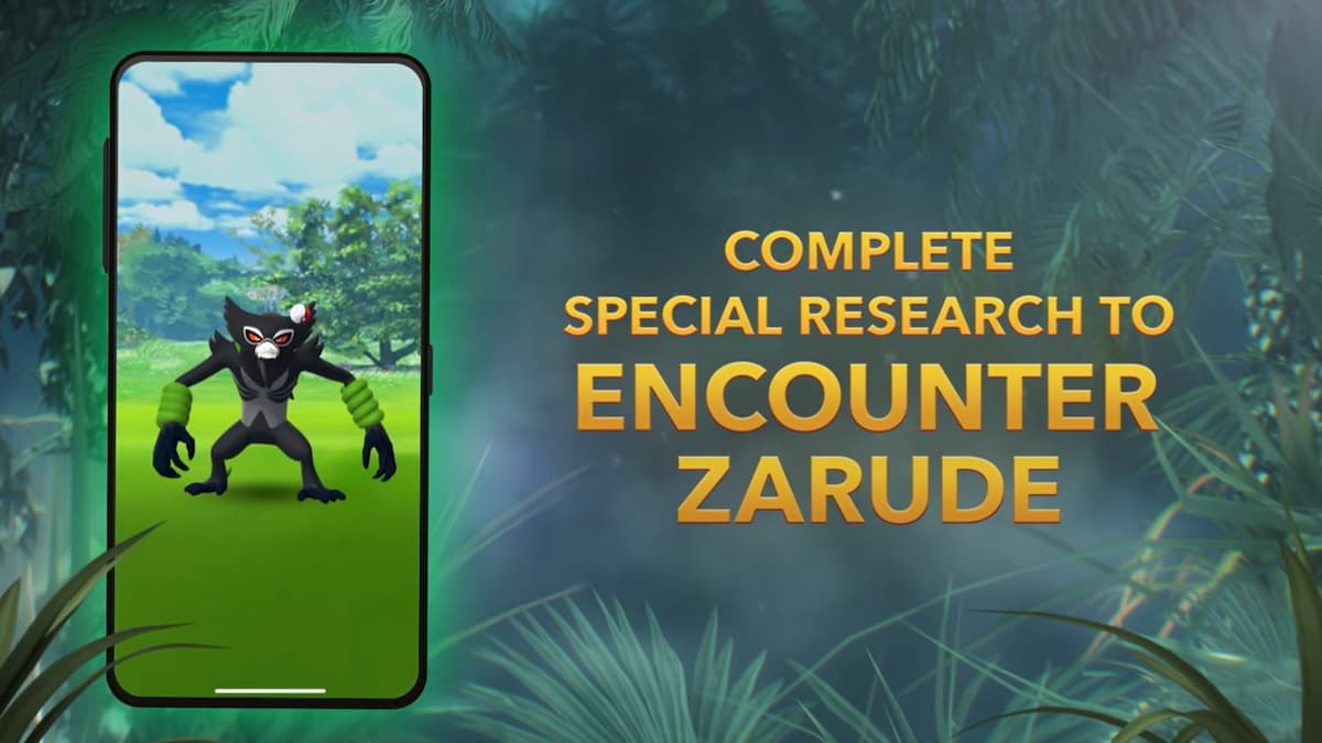 how to get zarude in pokemon go