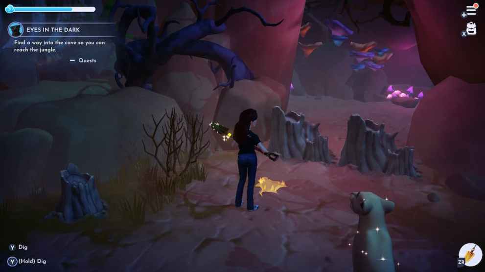 Large Stumps in Nala Quest