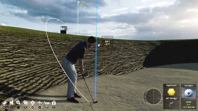 EA Sports PGA Tour Bunker Graphics