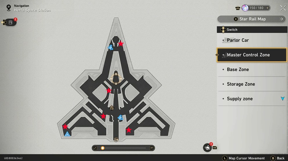 Master Control Zone Memory Bubble Locations Honkai: Star Rail.