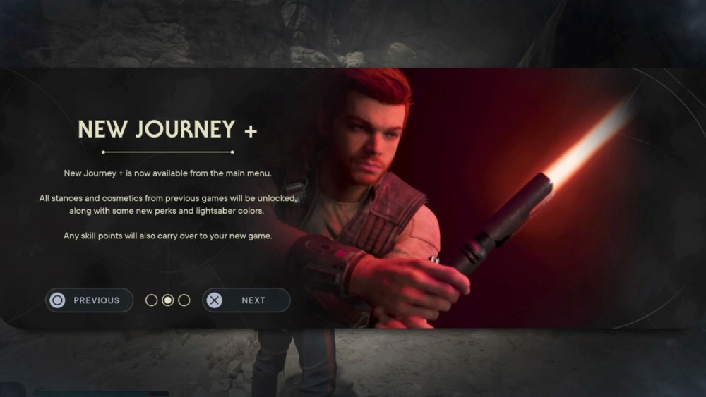 Star Wars: Jedi Survivor New Game Plus 