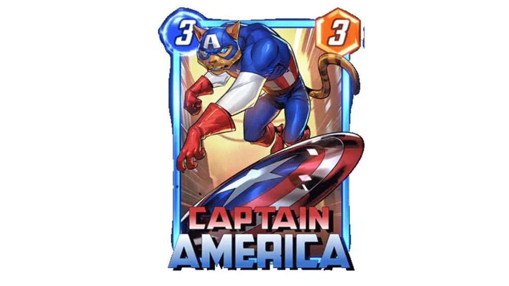 Cat Captain America Marvel Snap