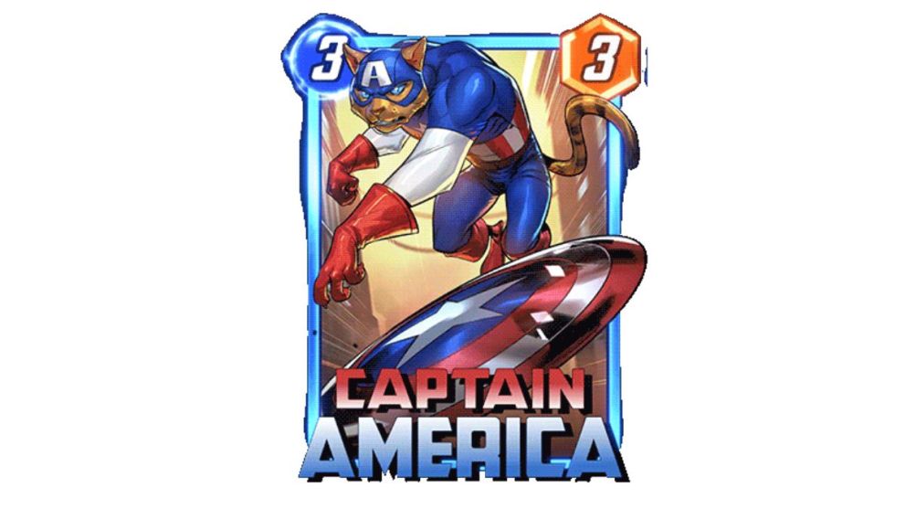 Cat Captain America Marvel Snap