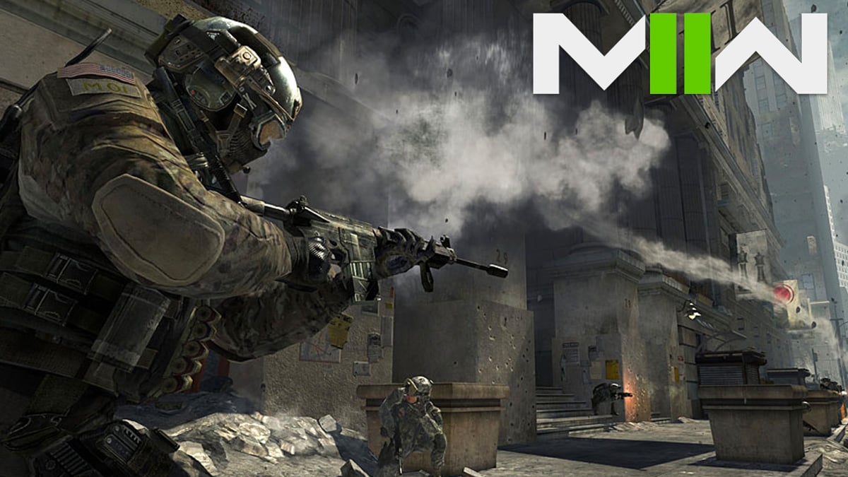 Modern Warfare 3 image with MW2 logo