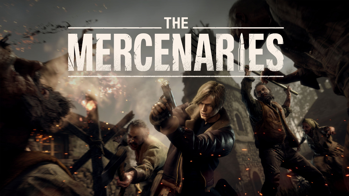 Resident Evil 4 Remake Mercenaries Mode Official Promotional Art