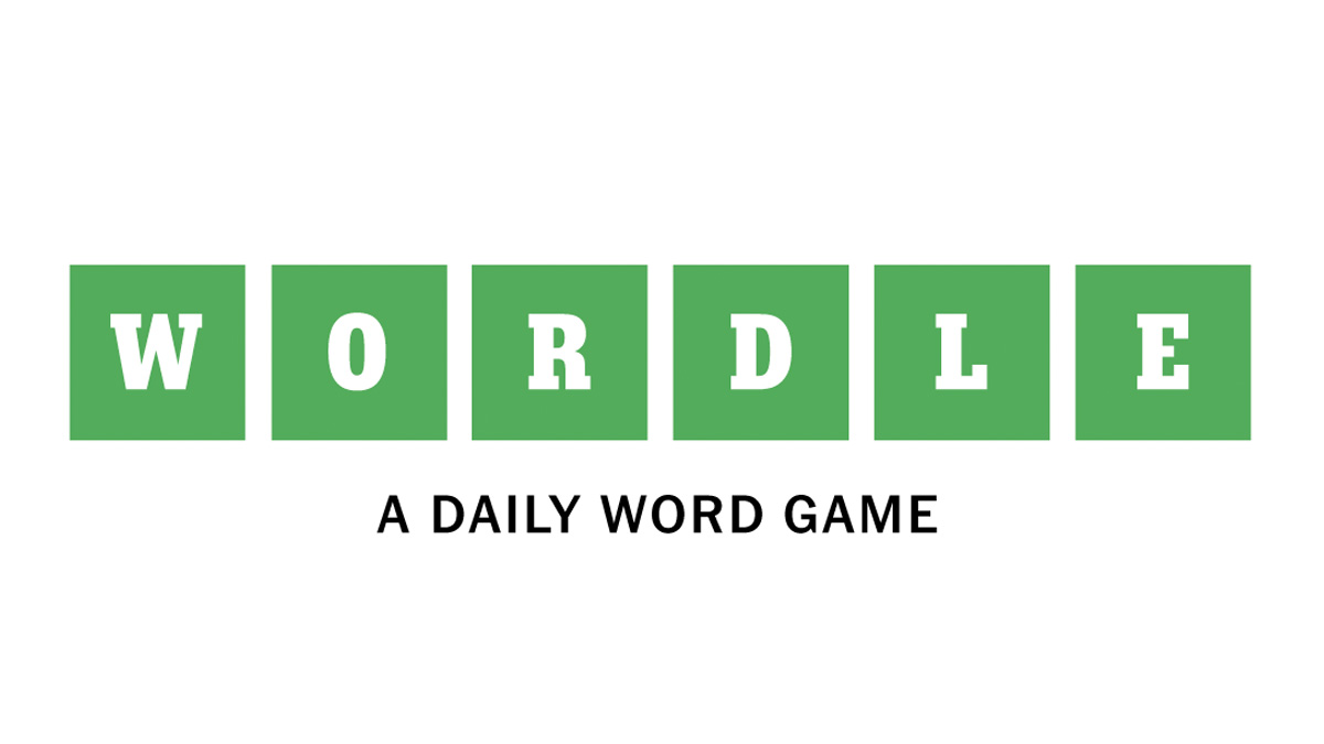 Wordle Game Logo on White Background