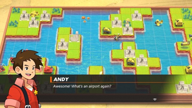 advance wars andy airport