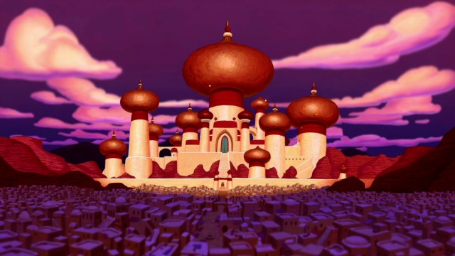 The Sultan's Palace in Aladdin.