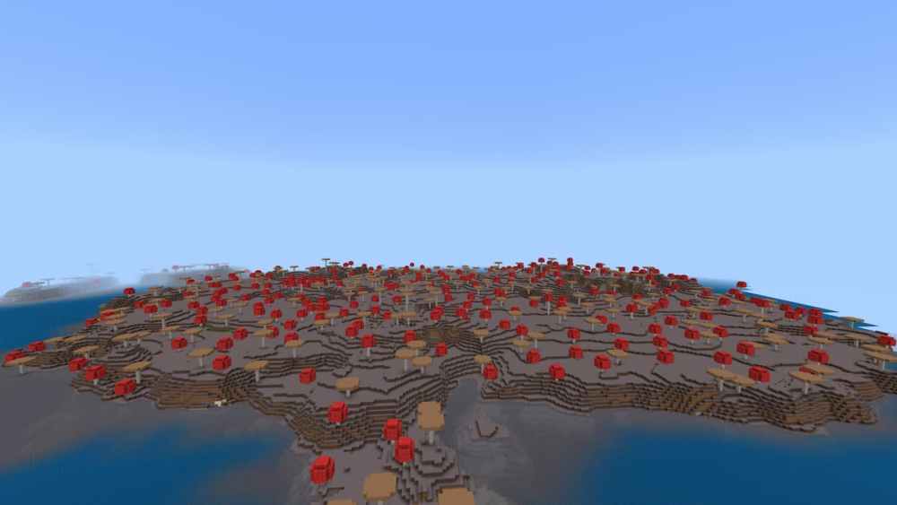 Mooshroom Islands Minecraft Seed