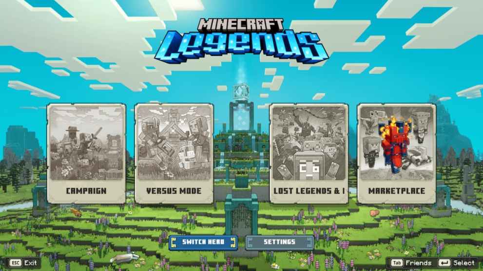 Changing Character Appearance in Minecraft Legends