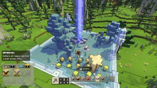 Mining in Minecraft Legeneds