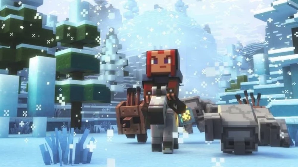 Exploring the Tundra in Minecraft Legends