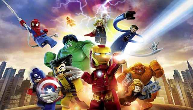Protagonists of Lego Marvel Super Heroes.