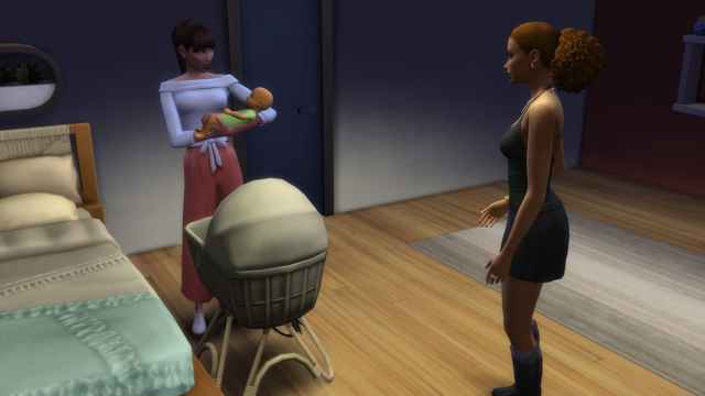 sims 4 science baby platonic parents
