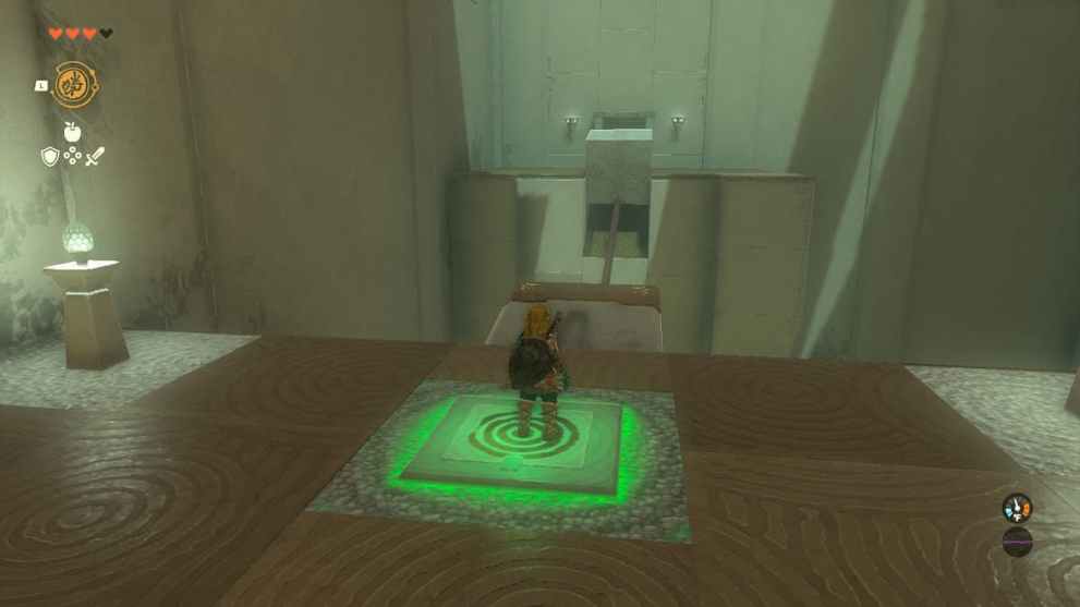 Ekochiu Shrine Puzzle in Tears of the Kingdom