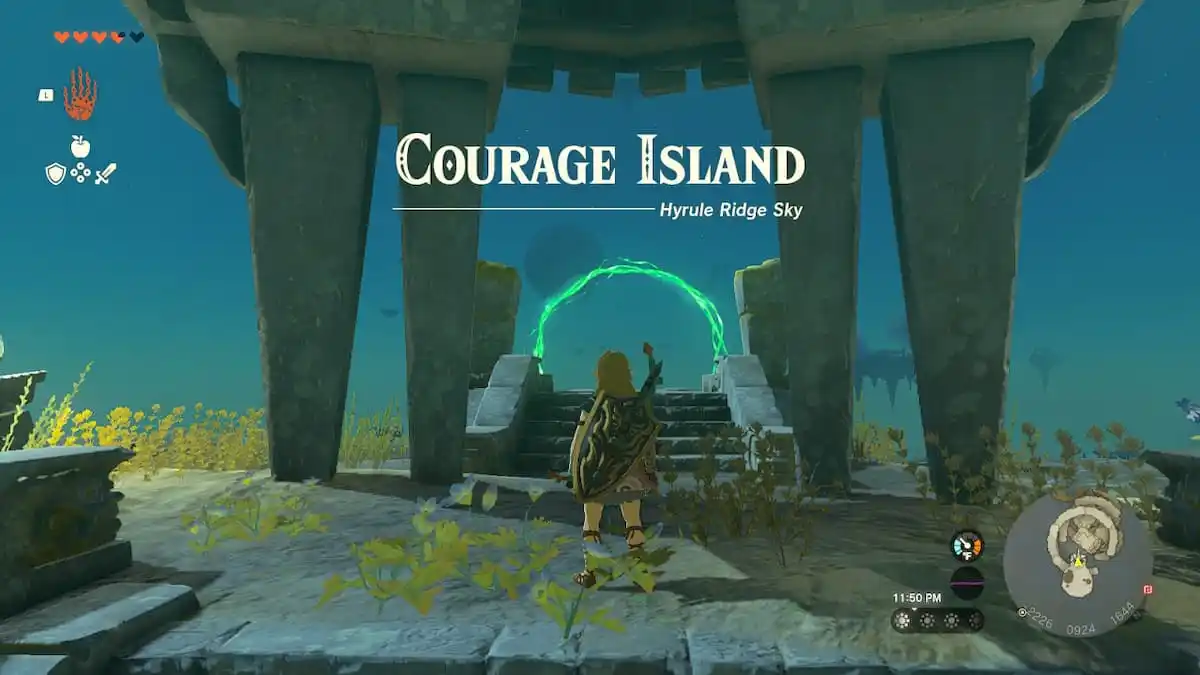 Entrance to Courage Island in Legend of Zelda: Tears of the Kingdom