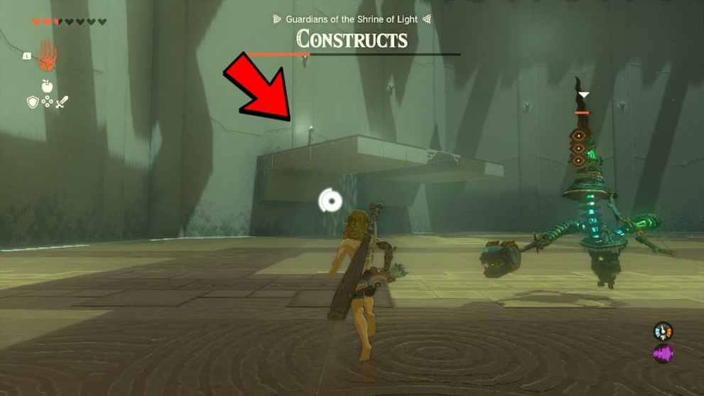 Battling the Constructs in Rasitakiwak Shrine TOTK