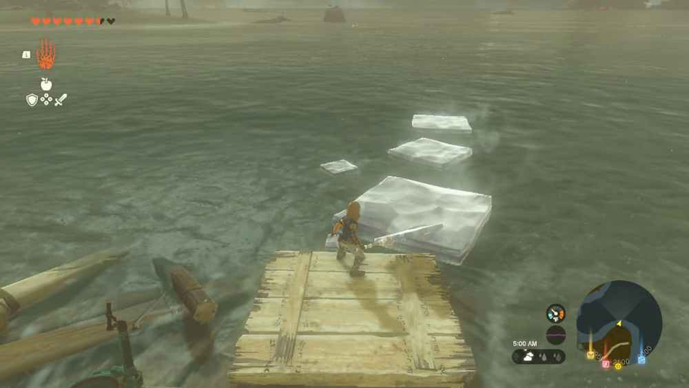 Pont de glace dans Legend of Zelda : Tears of the Kingdom