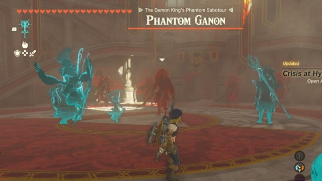 Zelda Tears of the Kingdom how to defeat Phantom Ganon at Hyrule Castle