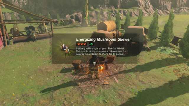 All cooking recipes in Zelda: Tears of the Kingdom
