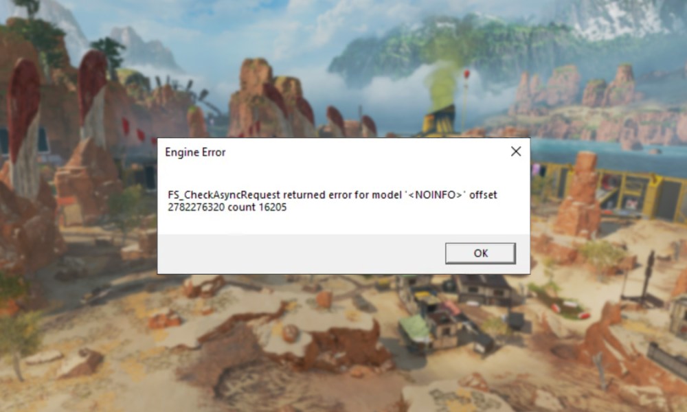 Ошибка apex legends engine error