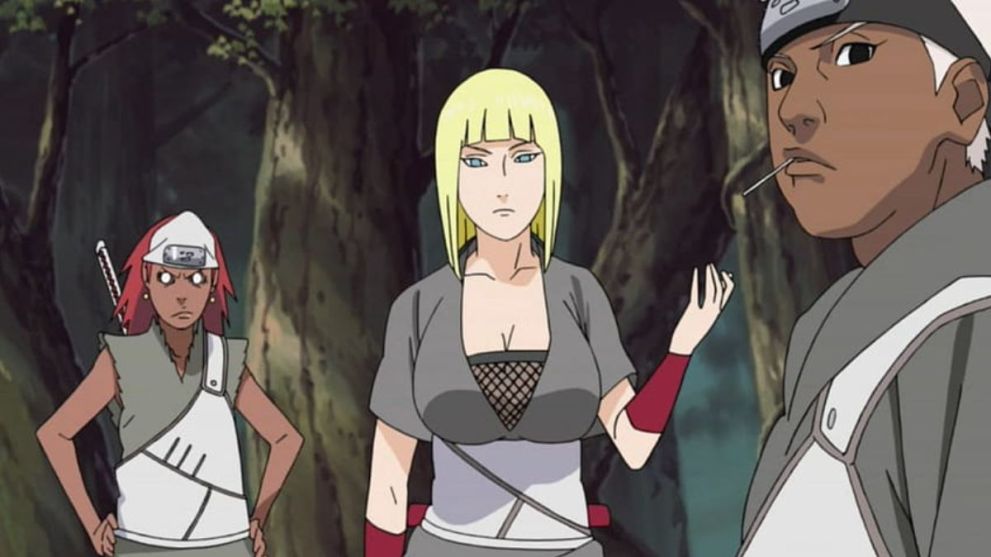 Karui, Samui, and Omoi in Naruto