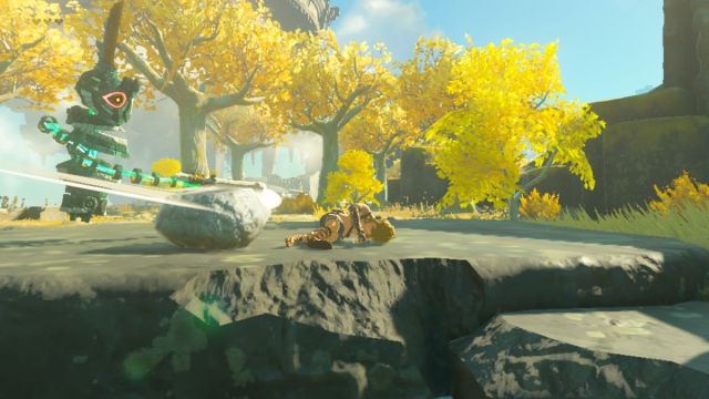 Link death in in The Legend of Zelda: Tears of the Kingdom