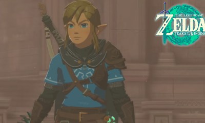 Link from Tears of the Kingdom next to logo