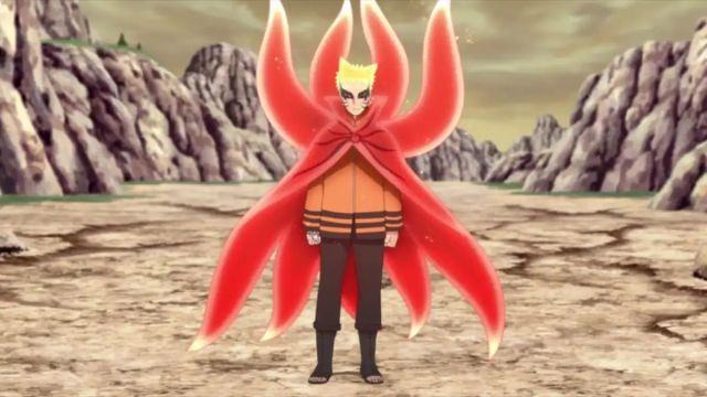 Baryon Mode Naruto in Boruto
